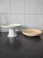 Tupperware seveer/bonbon schaaltje, Ophalen, Gebruikt, Wit, Schaal