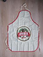 grolsch amber schort, Ophalen of Verzenden, Zo goed als nieuw, Reclamebord, Plaat of Schild, Grolsch