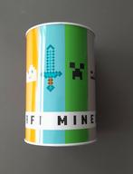 MINECRAFT SPAARPOT, Verzenden, Nieuw, Metaal of Blik, Overige thema's