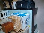 zwart 1 persoonsbed l2.04xbrdtw 098xhoogte 0.49, Ophalen of Verzenden, Gebruikt, Eenpersoons