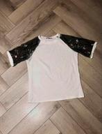 Dames Shirt. S. Zgan., Ophalen of Verzenden, Zo goed als nieuw, Wit, Korte mouw