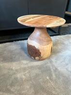 Bijzettafel, Info@savoireinteriors.com, Japandi, Minder dan 55 cm, Rond
