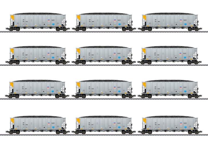 Marklin 45665 - US Hopper Car Set UP, Hobby en Vrije tijd, Modeltreinen | H0, Nieuw, Wagon, Wisselstroom, Märklin, Ophalen of Verzenden