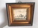 Dordreght aan de Lantzy - gravure, Antiek en Kunst, Kunst | Etsen en Gravures, Ophalen