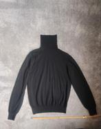 Mango 100% Wol Coltrui unisex, Maat 48/50 (M), Zwart, Ophalen of Verzenden, Zo goed als nieuw