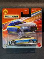 Matchbox 2023 BMW i4 Police Sedan, Ophalen of Verzenden, Nieuw, Auto