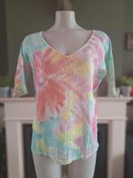 Caroline Biss mooie kleurrijke trui opengewerkt 40, Maat 38/40 (M), Overige kleuren, Verzenden, Zo goed als nieuw