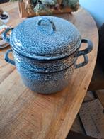 Vintage Emaille Stoomkoker Set, Antiek en Kunst, Antiek | Emaille, Ophalen of Verzenden