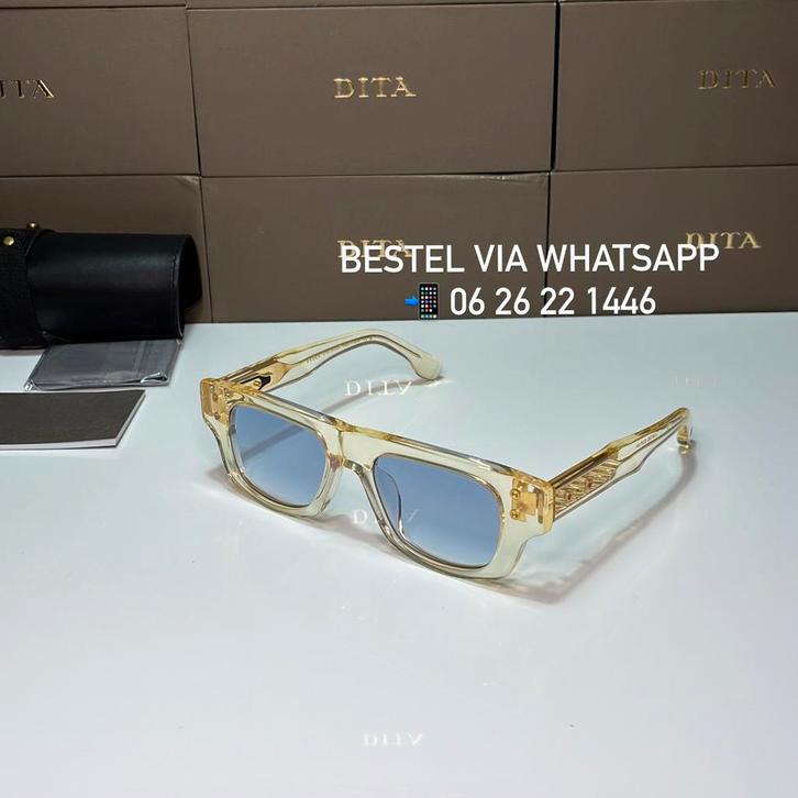 Dita kanan zonnebril, Sieraden, Tassen en Uiterlijk, Zonnebrillen en Brillen | Heren, Nieuw, Overige merken, Zwart, Ophalen of Verzenden