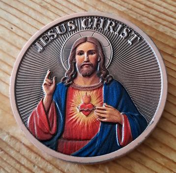 penning Jezus Christus salvation amulet beschikbaar voor biedingen