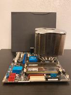 Asus P5Q VM Socket 775 Moederbord, Computers en Software, Moederborden, Ophalen of Verzenden, Gebruikt, Intel, DDR2