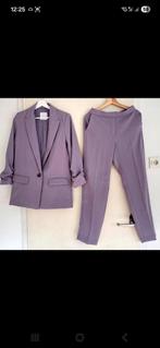 Mango pak/kostuum - blazer XS, broek S, Kostuum of Pak, Mango, Paars, Ophalen of Verzenden
