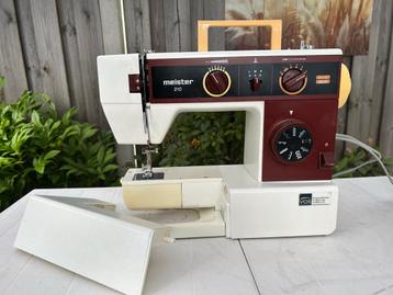 Meister 210 Naaimachine - Degelijk en Compleet beschikbaar voor biedingen