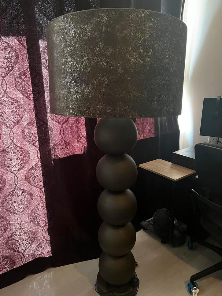 Leclercq&Bouwman Boss Lamp Collectie, Huis en Inrichting, Lampen | Vloerlampen, Zo goed als nieuw, 150 tot 200 cm, Stof, Ophalen