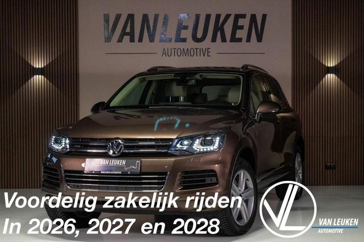 Volkswagen Touareg TDI 3JR fiscaal voordeel, Auto's, Volkswagen, Bedrijf, Te koop, Touareg, 4x4, ABS, Airbags, Airconditioning