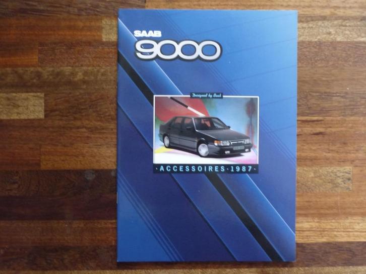 Saab 9000 accessoires (1987), Boeken, Auto's | Folders en Tijdschriften, Nieuw, Overige merken, Verzenden