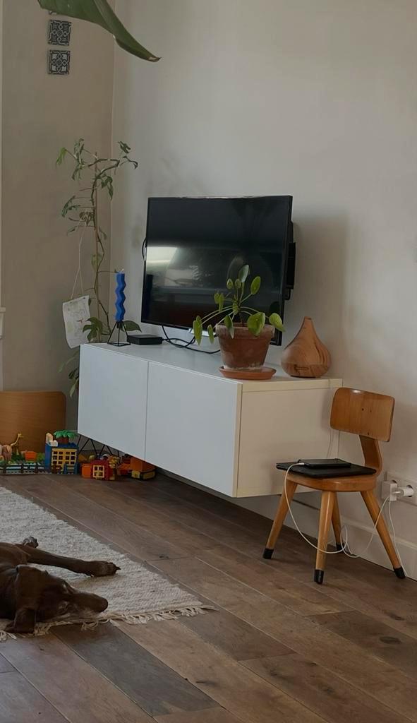 IKEA Besta kast wit met 2 deuren - Gratis!, Huis en Inrichting, Kasten | Wandmeubels, Gebruikt, Minder dan 100 cm, Minder dan 150 cm