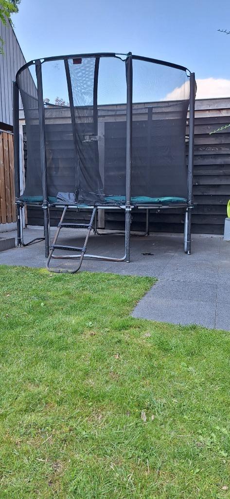 Berg Trampoline, Kinderen en Baby's, Speelgoed | Buiten | Trampolines, Gebruikt, Ophalen