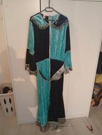Carnavalskostuum blauw/turquoise maat M, Carnaval, Maat 46/48 (XL) of groter, Ophalen of Verzenden, Zo goed als nieuw