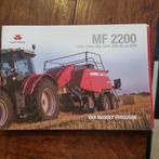 Massey Ferguson MF 2200 Folder, Boeken, Ophalen of Verzenden, Zo goed als nieuw, Werktuigbouwkunde, Massey Ferguson