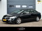 Honda Civic 1.3 Hybrid Elegance AUTOMAAT / LEER / CRUISE, Gebruikt, Zwart, Hybride Elektrisch/Benzine, 22 km/l