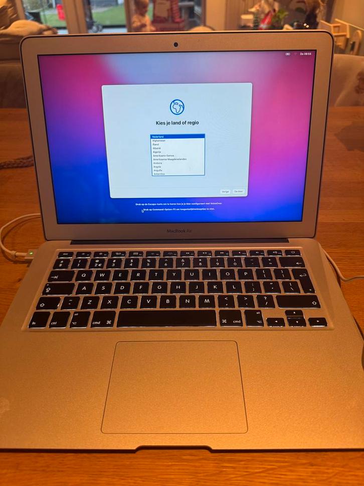MacBook Air, Computers en Software, Apple Macbooks, Zo goed als nieuw, MacBook Air, Overige groottes, Minder dan 2 Ghz, Qwerty