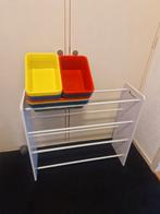 Speelgoedkast met gekleurde bakjes, Kinderen en Baby's, Kinderkamer | Commodes en Kasten, Ophalen