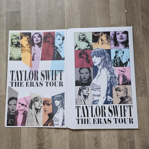 4x Taylor Swift The Eras Tour VIP box posters, Verzamelen, Posters, Nieuw, Muziek, A1 t/m A3, Rechthoekig Staand, Ophalen of Verzenden