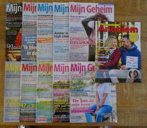 10 Mijn Geheim boekjes tijdschriften en 1 Anoniem, Boeken, Tijdschriften en Kranten, Zo goed als nieuw, Damesbladen, Ophalen of Verzenden