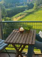 Ikea tuin tafeltje hout inklapbaar, Ophalen, Gebruikt, Hout, 2 zitplaatsen