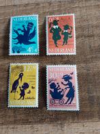 Nvph 802+803+805+806 Kinderzegels , Kinderrijmpjes  ( pf), Postzegels en Munten, Postzegels | Nederland, Ophalen of Verzenden