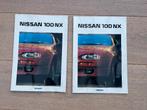 NISSAN 100NX FOLDERS, Ophalen of Verzenden, Gelezen, Nissan