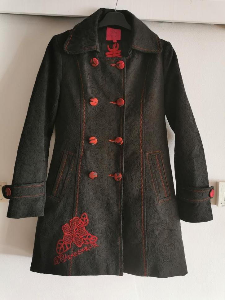 Dy Design jas mt. M, Kleding | Dames, Jasjes, Kostuums en Pakken, Zo goed als nieuw, Jasje, Maat 38/40 (M), Zwart, Verzenden