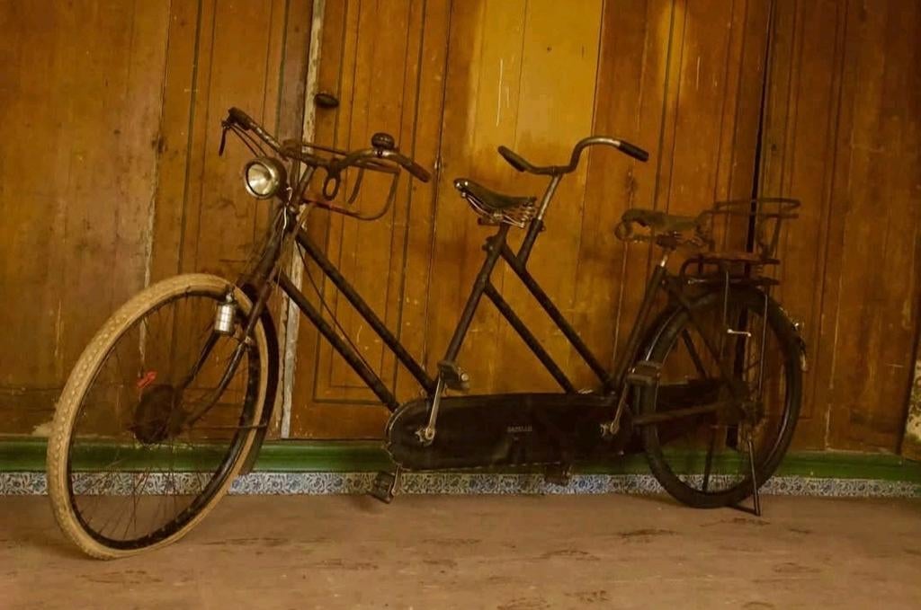 Gazelle tandem 1936 met gratis extra frame, Fietsen en Brommers, Fietsen | Oldtimers, 55 tot 59 cm, Jaren '30, Ophalen of Verzenden