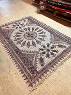 Grand foulard woonkleed hand gestempeld katoen 183/130, Gebruikt, Etten-Leur, DJT@dejuistetoon.eu, Ophalen of Verzenden