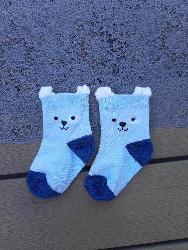 NIEUWE leuke jongens babysokjes Mt 3-6 mnd, Kinderen en Baby's, Babykleding | Schoentjes en Sokjes, Nieuw, Jongetje, Sokjes, Ophalen of Verzenden