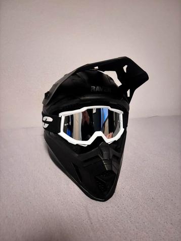 Crossbril met chroom spiegelglas - NIEUW beschikbaar voor biedingen