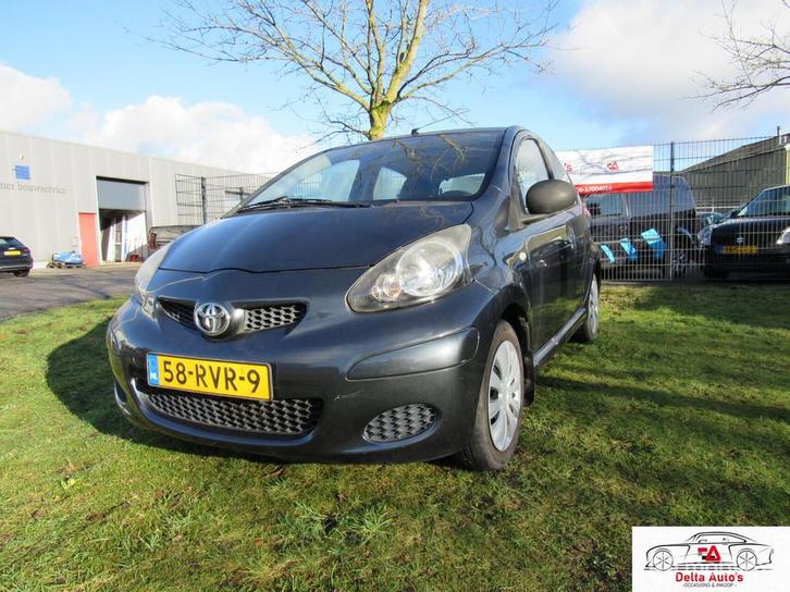 Orig Ned Toyota Aygo 1.0-12V Cool met Airco en nw Koppeling., Auto's, Toyota, Bedrijf, Te koop, Aygo, ABS, Airbags, Airconditioning