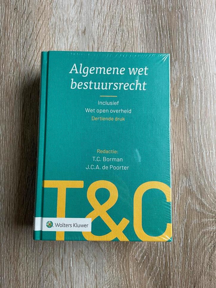 Algemene wet bestuursrecht T&C 2023 - Nieuw in folie!, Boeken, Studieboeken en Cursussen, Nieuw, WO, Alpha, Ophalen of Verzenden