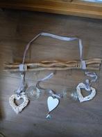 Siertakken met toebehoren (hartjes en waxinelichtjes houder), Ophalen of Verzenden, Zo goed als nieuw