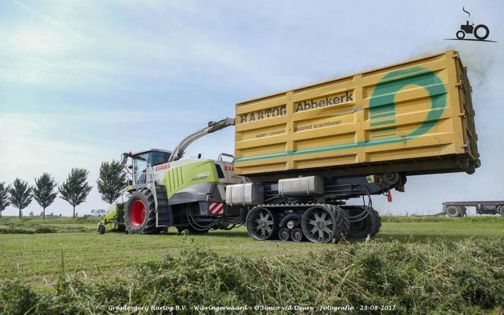 LEEUBUUR Haksel container 39m3 2 stuks op voorraad, Zakelijke goederen, Machines en Bouw | Keten en Containers