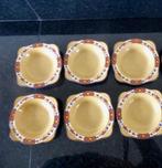 6 schaaltjes voor nagerecht of soep rond 1938 Bisto England, Antiek en Kunst, Ophalen of Verzenden