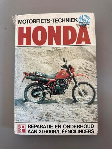 Honda XL600R/L werkplaatshandboek beschikbaar voor biedingen