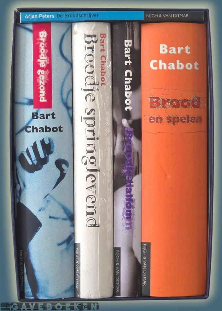 De Herman Brood biografie Box - Bart Chabot - Nijgh 5x, Boeken, Biografieën, Gelezen, Sport, Ophalen of Verzenden