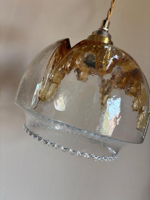 Vintage hanglamp murano glas italië, Huis en Inrichting, Lampen | Hanglampen, Ophalen of Verzenden