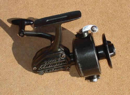 vintage molen Shakespeare 2205 II ball bearing, Watersport en Boten, Hengelsport | Algemeen, Gebruikt, Molen, Ophalen