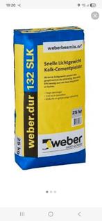 2 zakken Weber stucmortel 30kg, Ophalen, Nieuw