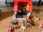 Playmobil Manege - Huis - kasteel - zwembad, Kinderen en Baby's, Speelgoed | Playmobil, Gebruikt, Ophalen of Verzenden