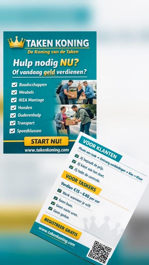 vacatures, Vacatures, Vacatures | Schoonmaak en Facilitaire diensten, Overige niveaus, Starter, Freelance of Uitzendbasis, Geschikt als bijbaan