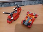 Te koop lego helikopter en hovercraft, Ophalen of Verzenden, Zo goed als nieuw